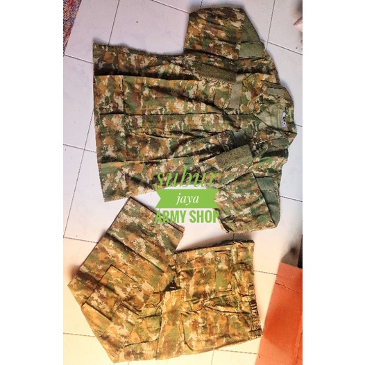BAJU PDL KOSTRAD JATAH TNI AD
