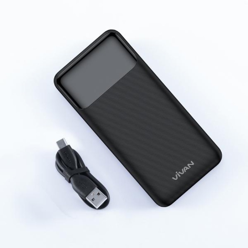 PROMO POWERBANK VIVAN VPB X10 LCD DISPLAY 10000MAH QUICK CHARGER 3.0