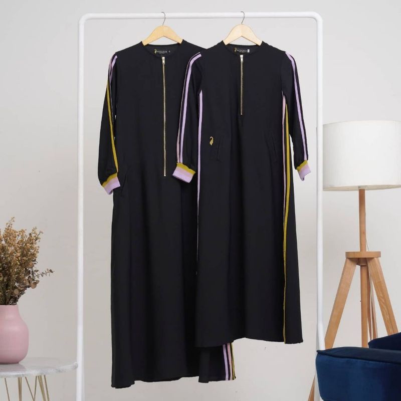 SANTANA SPORTY KIDS SIZE 10 DAN 12 / BY RAFHANAH / GAMIS COUPLE IBU ANAK / GAMIS ORIGINAL / RAFHANAH