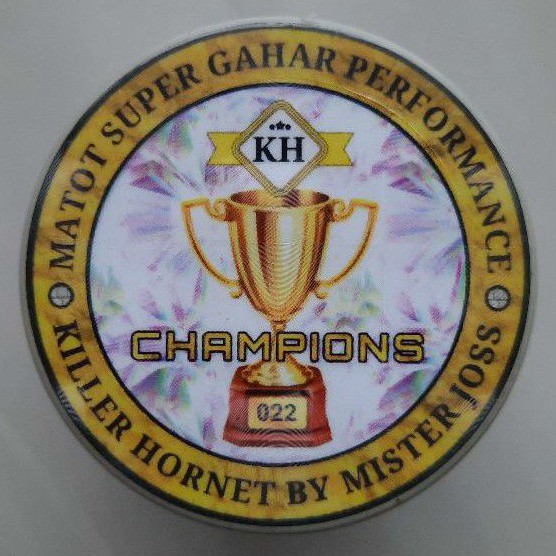 Gelasan Killer Hornet Champions - Gelasan Killer Hornet Original - Gelasan Matot - Gelasan Layangan
