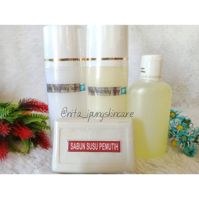 Hand body Pemutih IP Skincare Whitening Super / Pemutih Badan IP Skincare