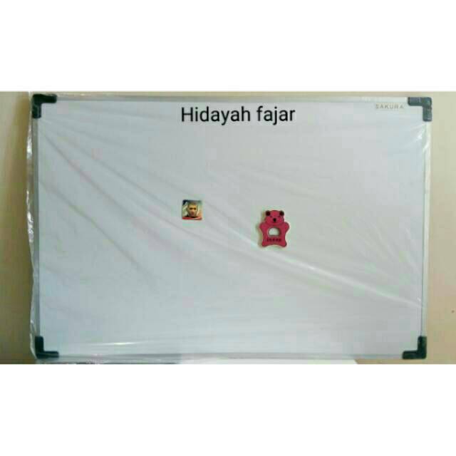 Papan tulis magnet papan tulis white board Shopee 