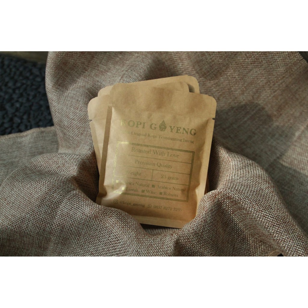 

Kopi arabica Natural 25 gram