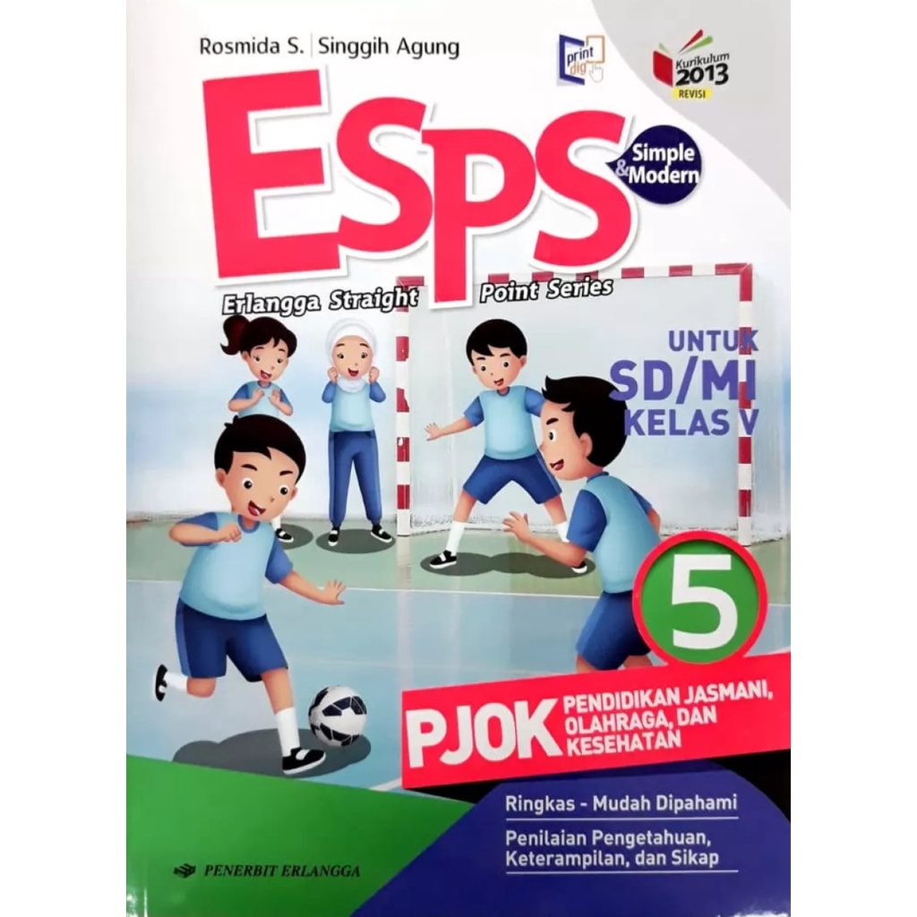 ESPS PJOK SD/MI KELAS 5 PENERBIT ERLANGGA
