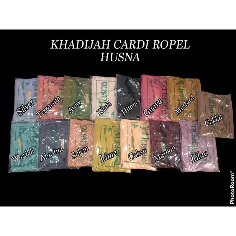 HUSNA | KHADIJAH CARDY ROPEL Hijab Sport