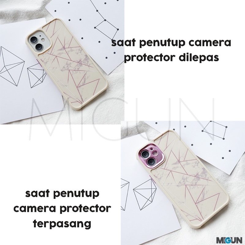 New! ELECTRO MARBLE - Softcase Fullcover - For IPHONE 6 7 8 6+ 7+ 8+ X XR XSMAX 11 12 MINI PRO MAX