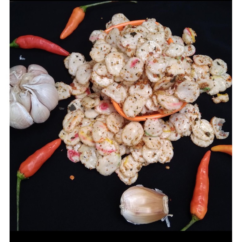 

Kerupuk Seblak Kering/Kerupuk Bantet/Kerupuk Pedas Gurih