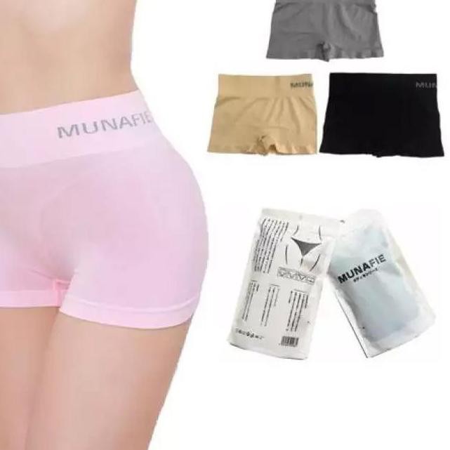 BV.ID CP031 Celana Pendek Wanita Boxer Munafi Slimming Pants CD Celana Short