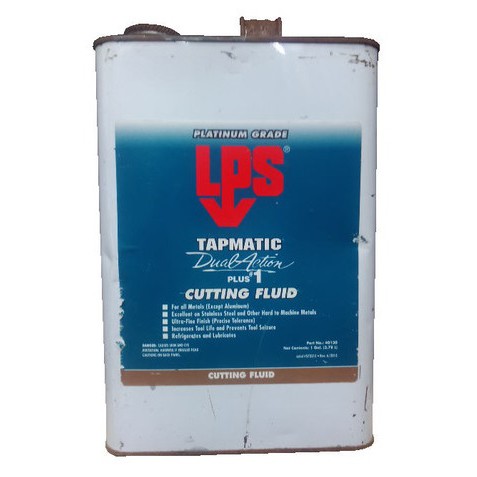 

tapmatic cutting fluid,lps oil dual action plus 1 gallon