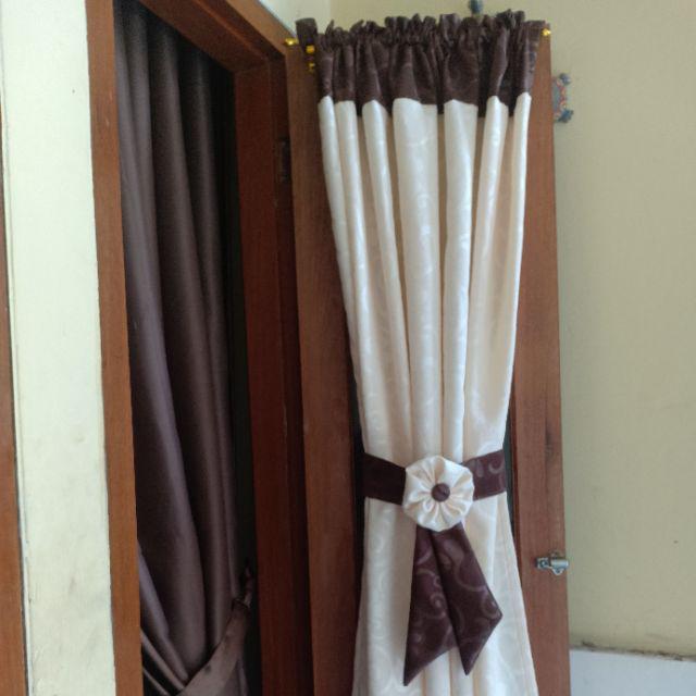 Gorden Jendela Hordeng Korden Tirai Gordyn Murah Terlaris