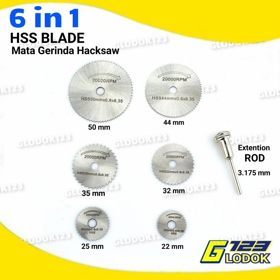 Mata Gerinda Mini Grinder Mesin Bor Potong Pemotong Kayu Cutting Disc