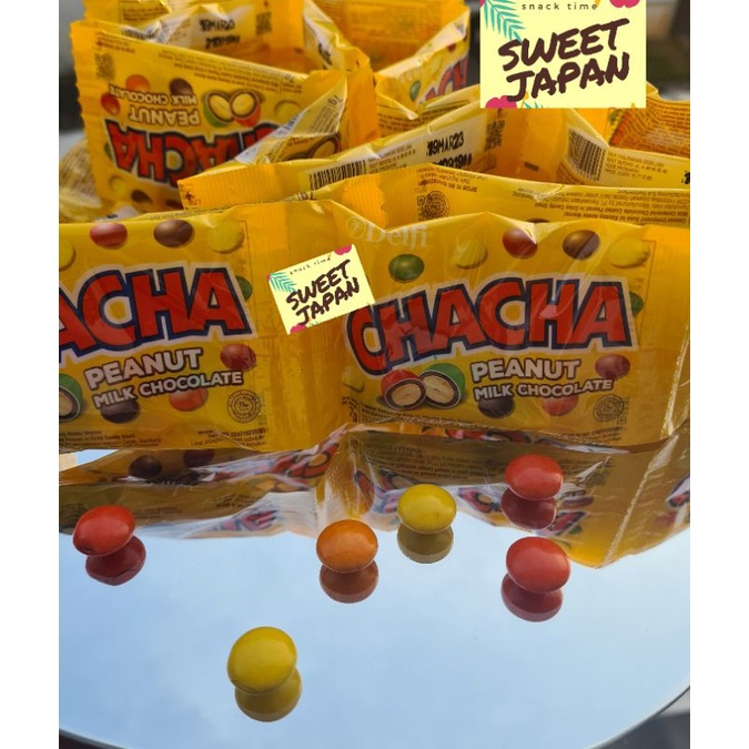 PROMO!!!! MURAH !!!! CHACHA  PEANUT YELLOW CHOCO FROM DELFI