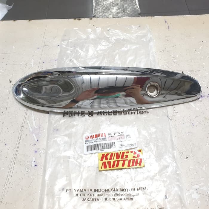 pelindung / tameng / cover knalpot mio sporty 2003-2007 ori YGP