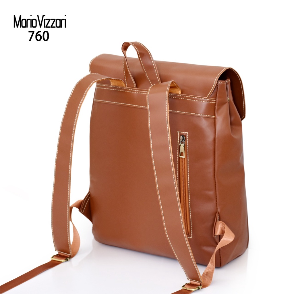 Tas Ransel Pria Kulit Mario Vizzari Grayson (760) - Laptop