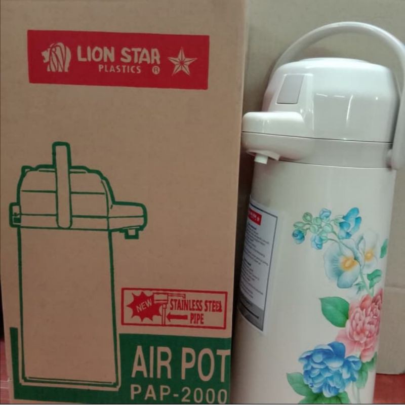 Termos air lion star pencet AP-2000/Termos lion star AP-2000/Termos air panas lion star