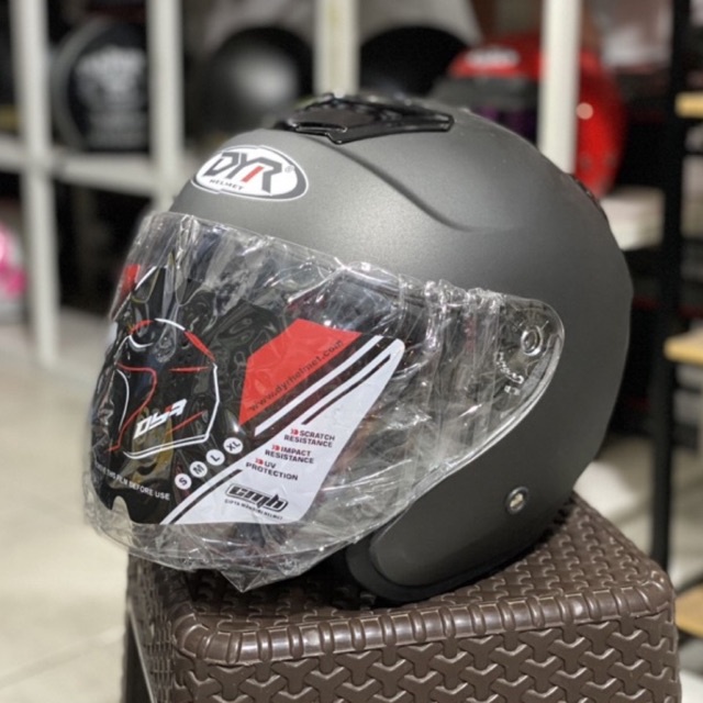 Helm DYR Osaka Like Kyoto - Dark Grey Doff