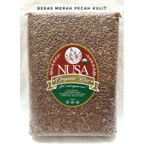 

Beras Merah Nusa - Organic Pecah Kulit 1kg - NUSA