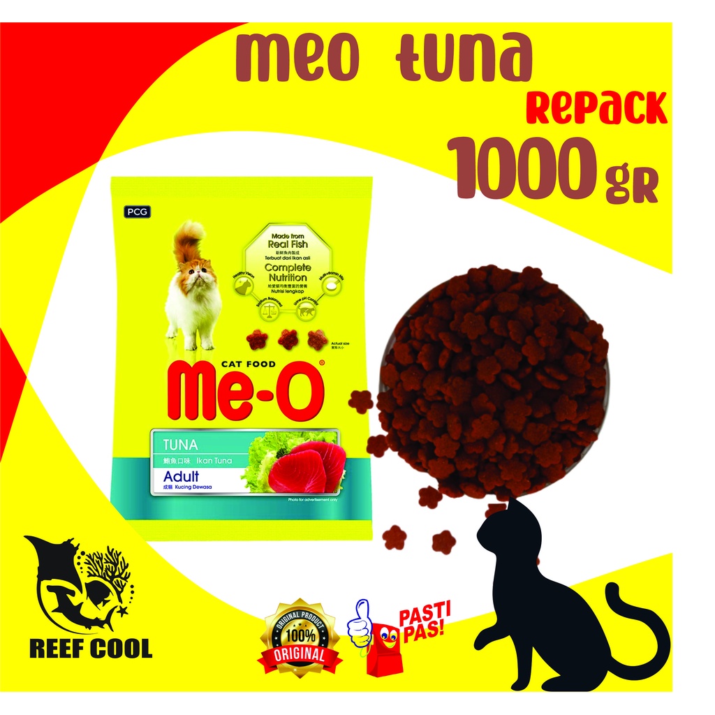 MEO Tuna Pakan Kucing REPACK - 1KG