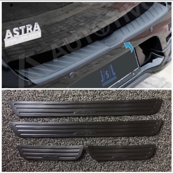 Agya 2017-2021 Paket Sill Plate Samping Belakang Injakan Pintu - KHAIRUN