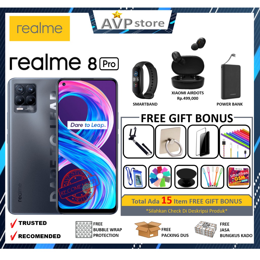 Realme 8PRO 8/128GB Garansi Resmi