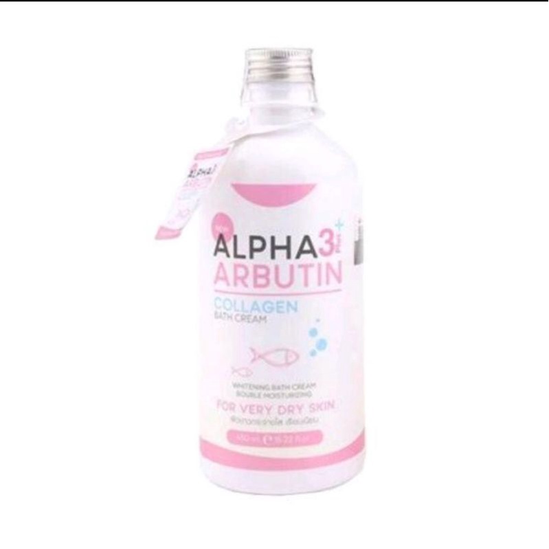 bath cream alpha arbutin collagen