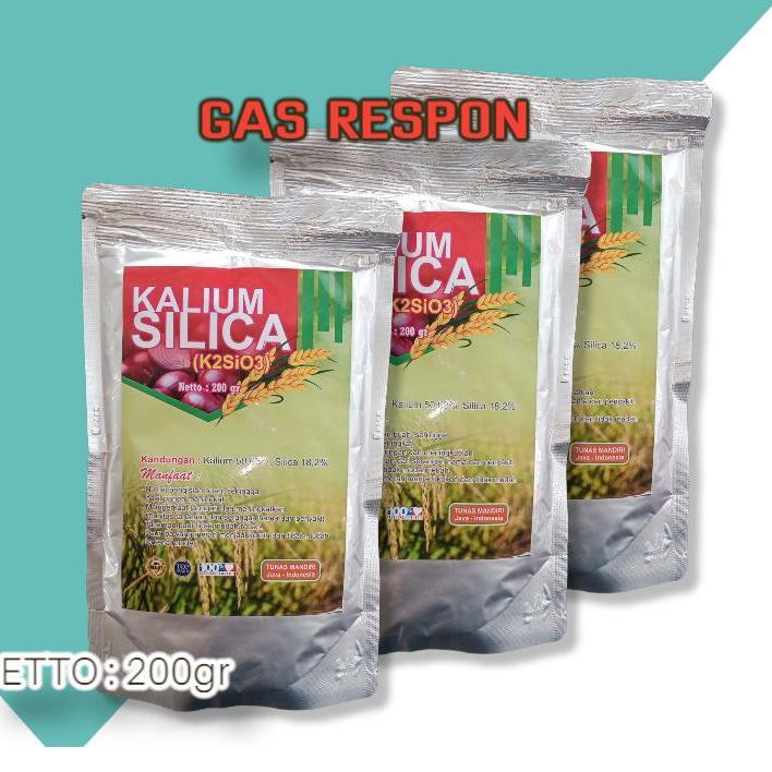 [KODE PNDOO] KALIUM SILICA 200 gr nutrisi tanaman obat bawang merah pengkokoh tanaman silika kalium 