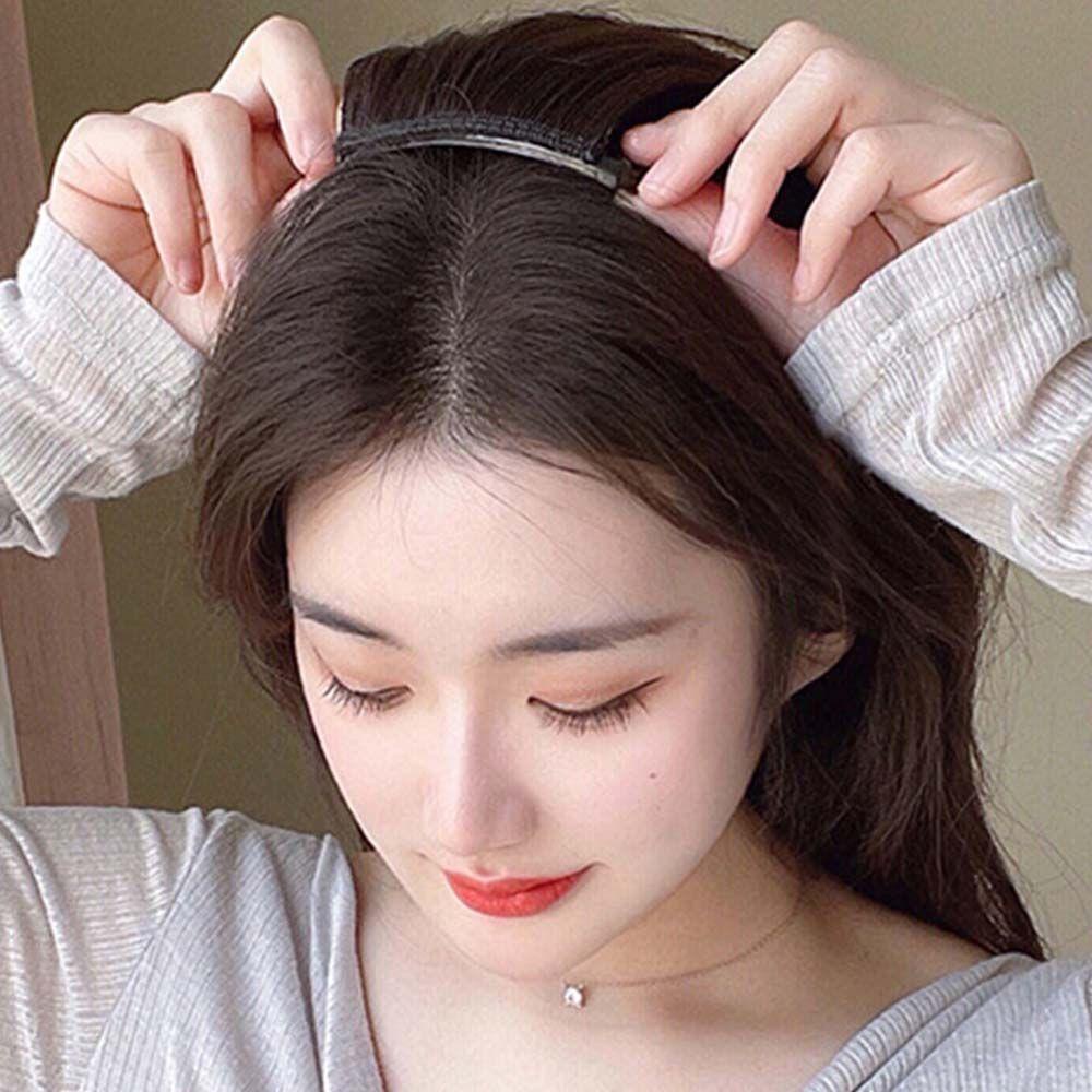 Mxbeauty Wig / Rambut Palsu Model Lurus Panjang Bahan Sintetis Untuk Wanita