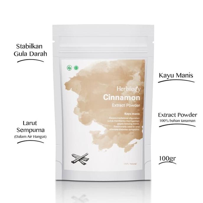 

Harap Baca Deskripsi Sebelum Order Herbilogy Cinnamon Extract Powder ( Kayu Manis ) - 100 Gr