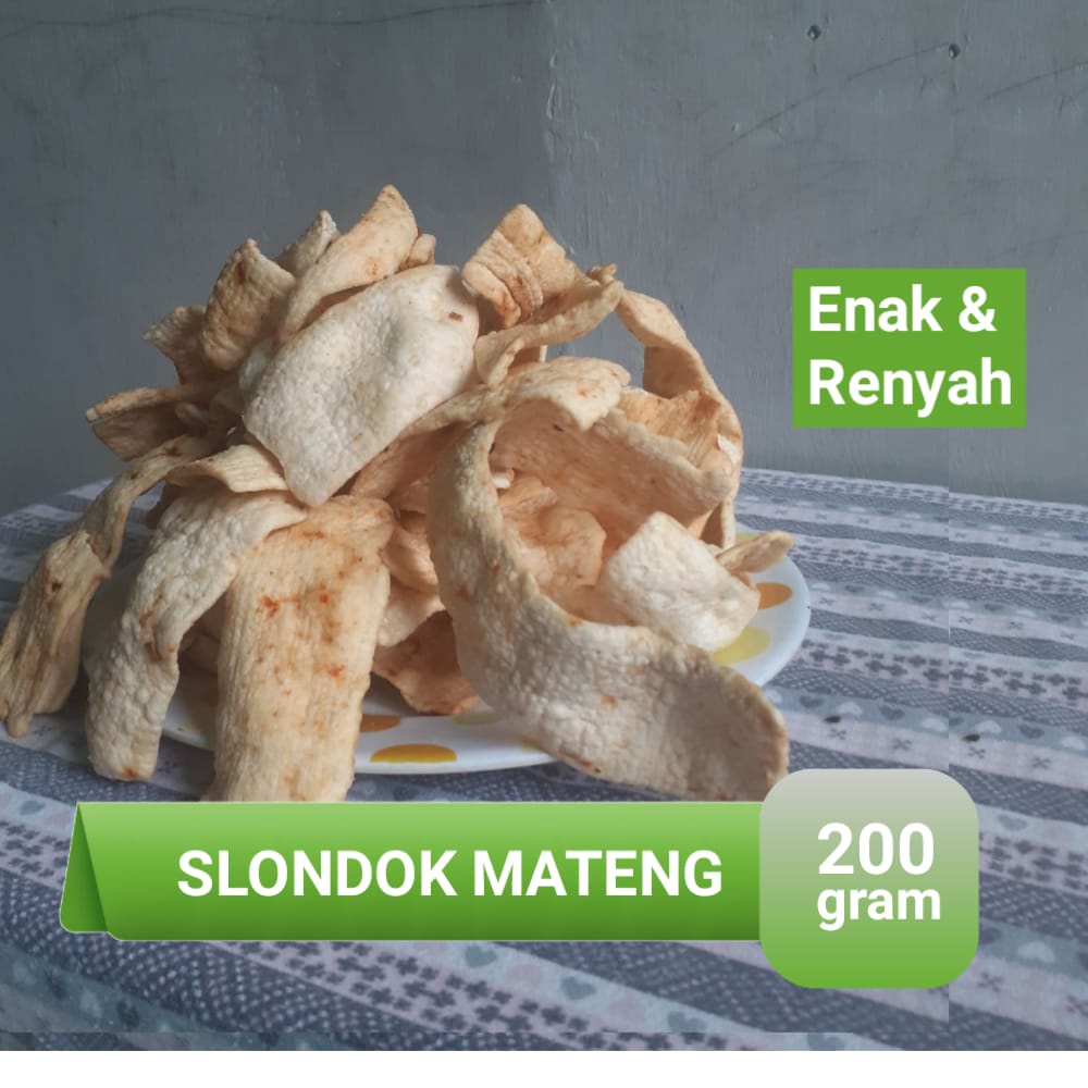 

Kerupuk Slondok Pedas Manis Magelang Mateng 200 gram