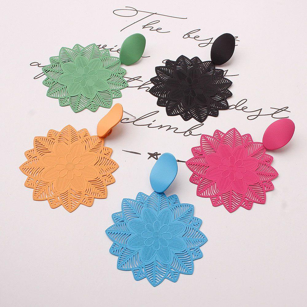 R-bunga Anting Aksesoris Berlebihan Temperamen Bunga