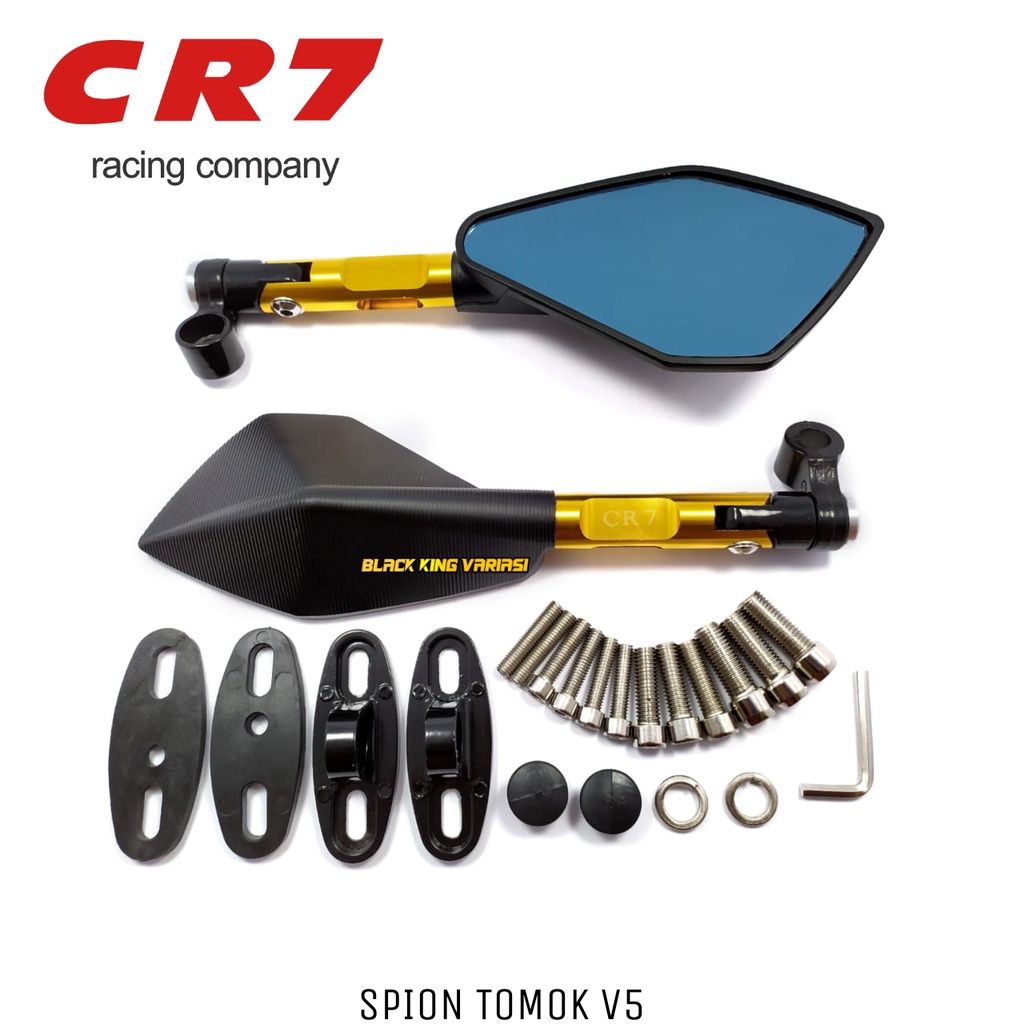 Spion Tomok CNC V2 V5 Spion Tomok Full Cnc Universal Nmax Aerox Beat Mio Vario Vixion Ninja Spion Motor CR7 Universal