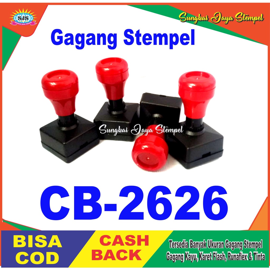 Gagang stempel kotak 2626