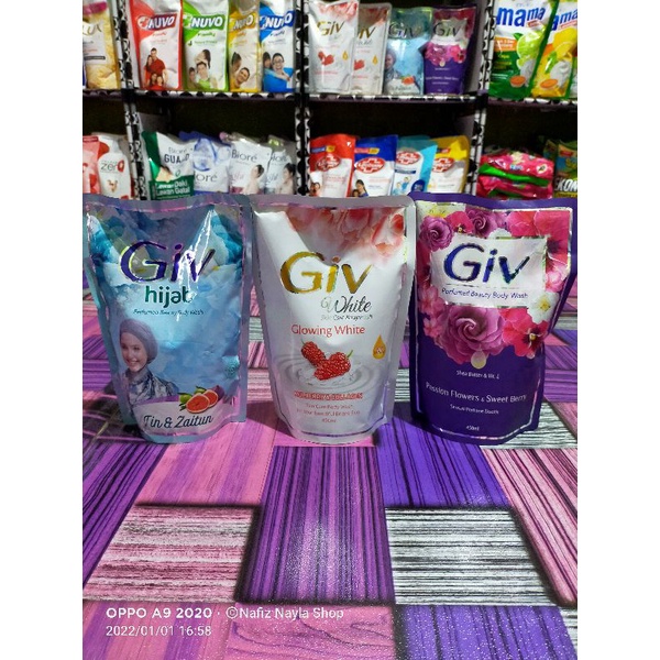 Giv BodyWash 400ml reffill