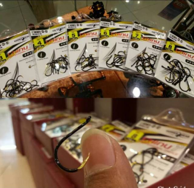 Mata Kail - Pancing Hammerhead Chinu Gold Point