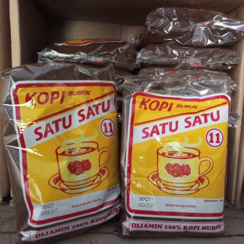 

Kopi SATU SATU - Kopi bubuk 11 isi 250gr