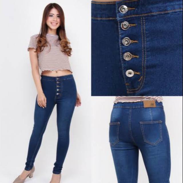 CELANA HW JEANS KANCING 5