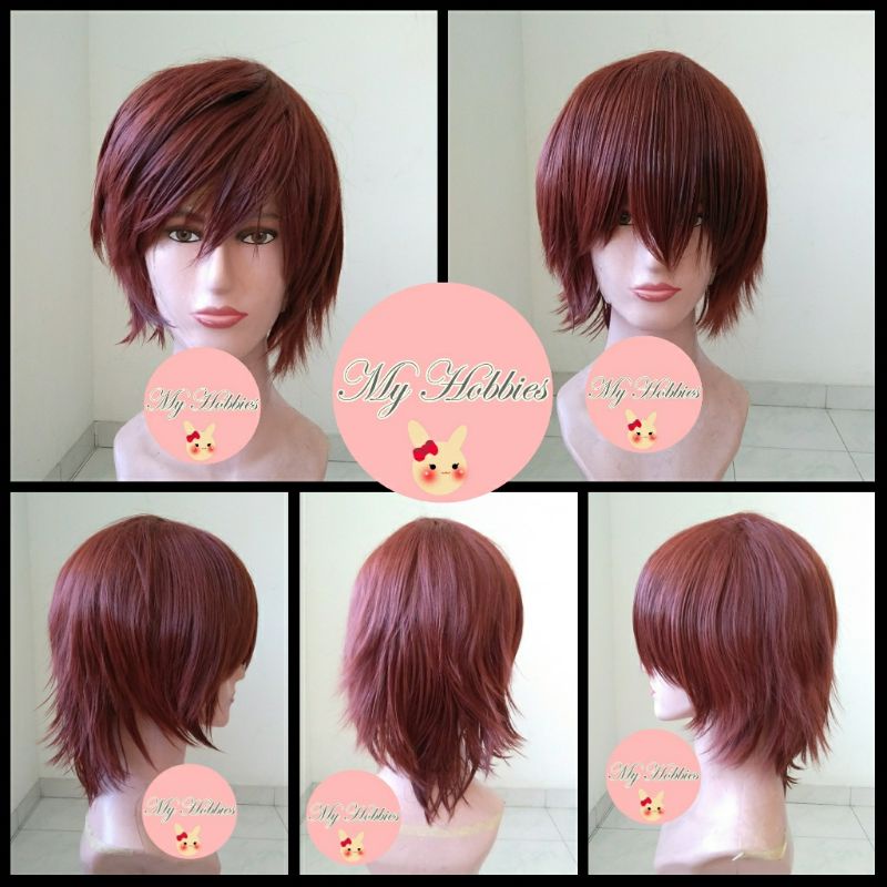 Cowo Coklat Brown Jabrik Syaoran Shu Suzaku Satou Kazuma Kei Heero Akira