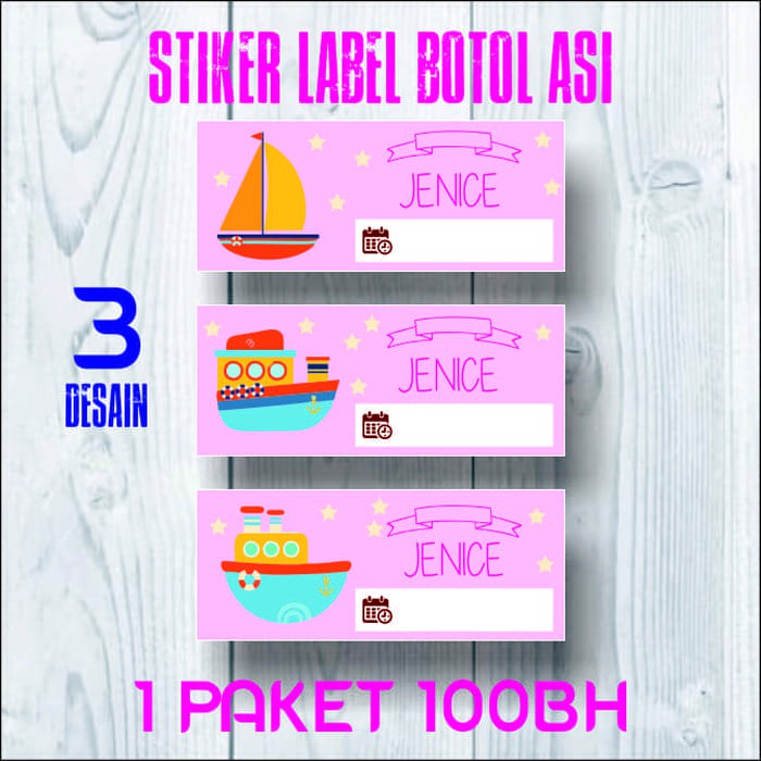 

STIKER LABEL BOTOL ASI STICKER LABEL SUSU BAYI MURAH