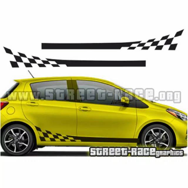 Stiker Body Mobil Cutting Sticker Calya Sedan Nissan Datsun