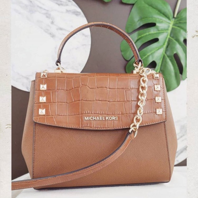 michael kors karla medium satchel