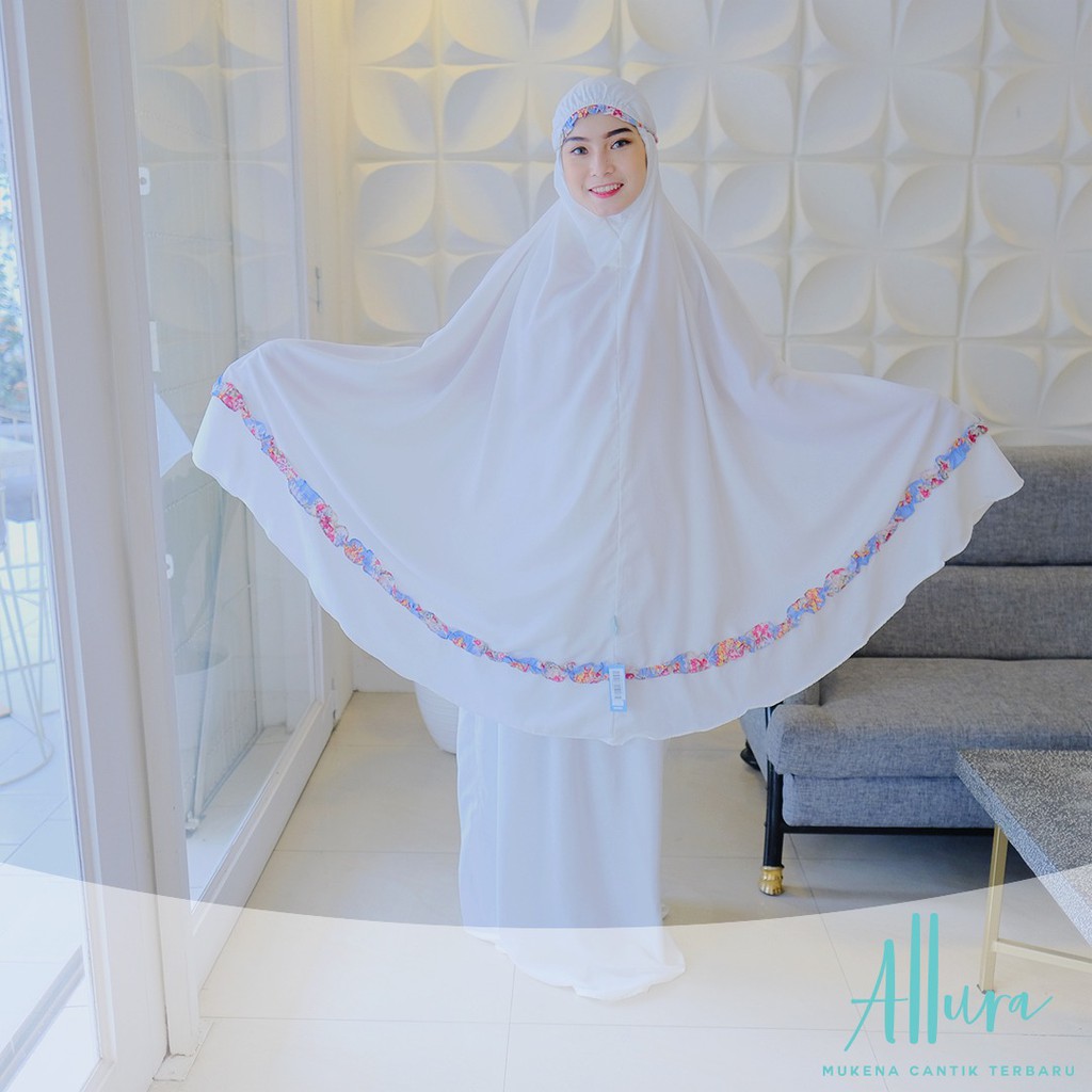 Mukena Cantik Jeddah By Allura | Jumbo | Bali | Murah | Terbaru (025)