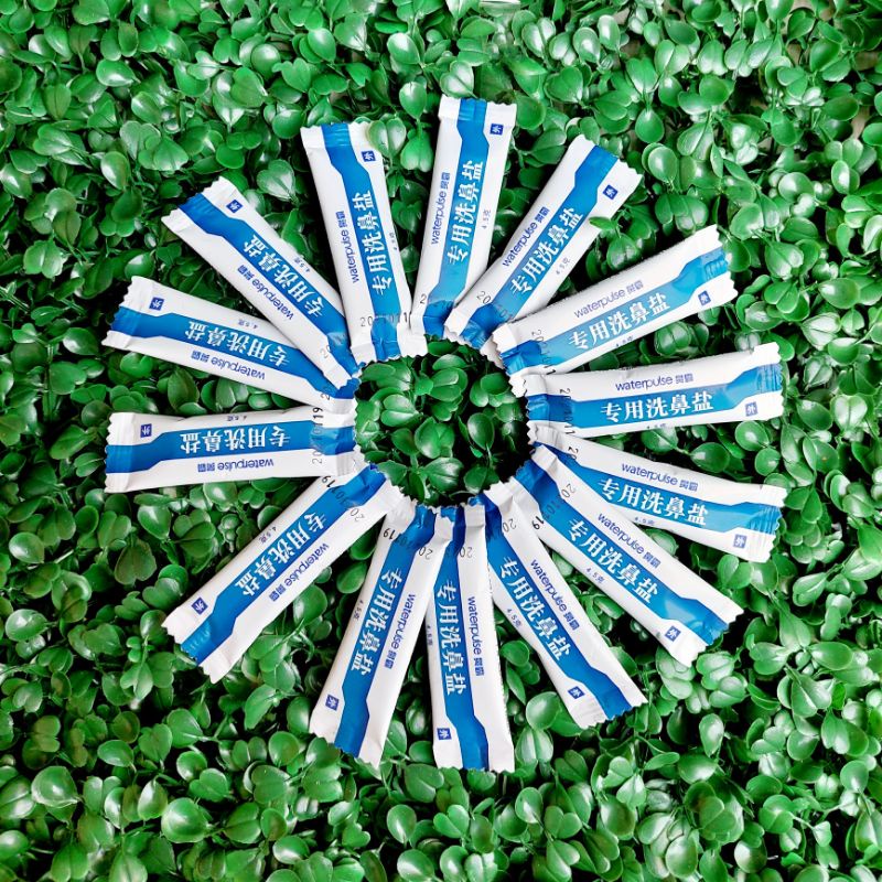 nacl bubuk 4.5gr seasalt garam cuci hidung water pulse waterpulse