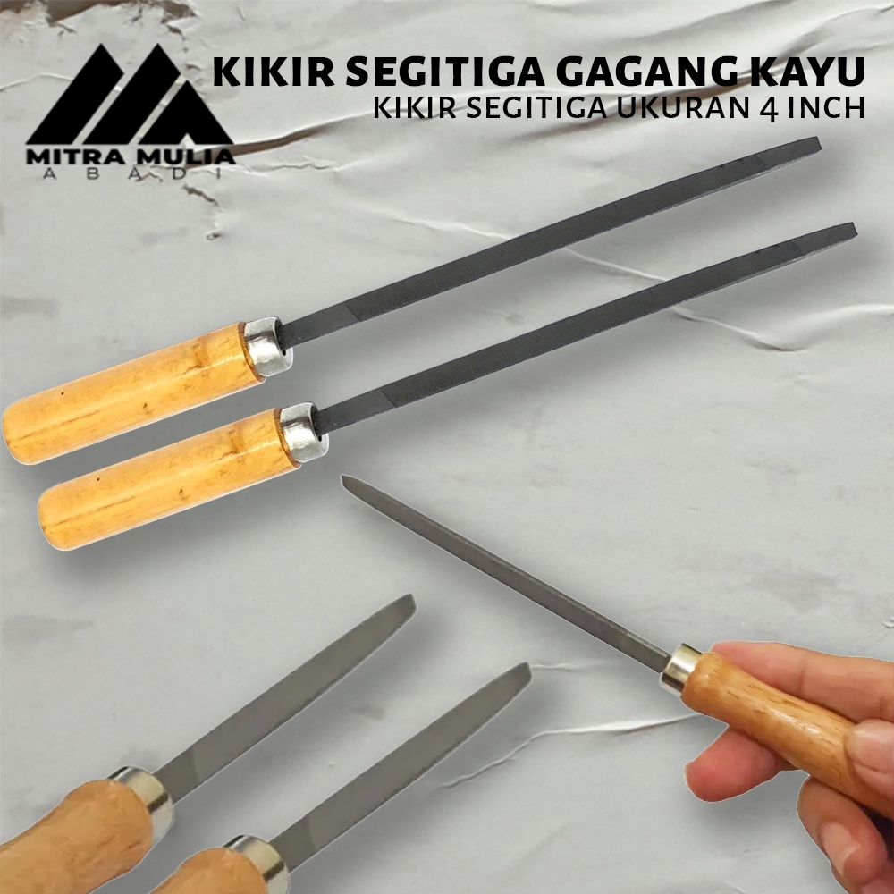 Kikir Segitiga 4&quot; Daiken