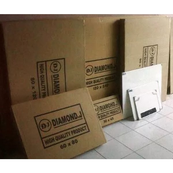 

PAPAN WHITE BOARD DIAMOND PUTIH PUTIH UK.90x120