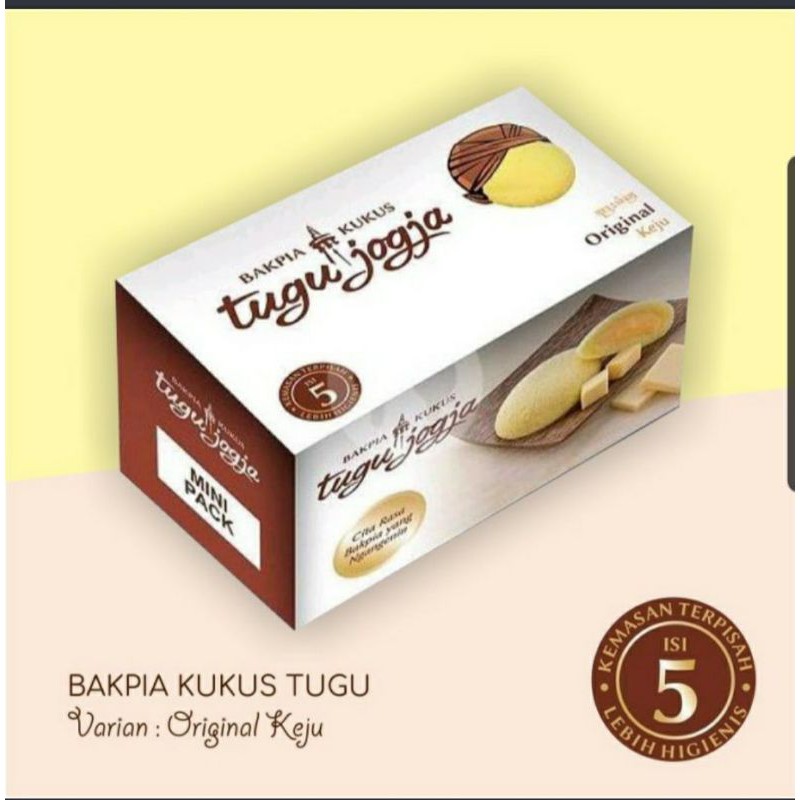 bakpia kukus tugu MINI PACK oleh-oleh khas jogja