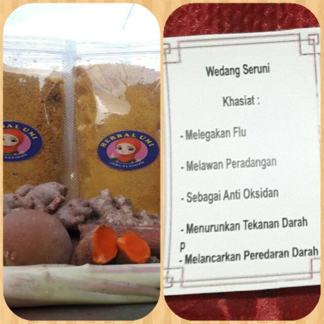 

Wedang seruni @15 rb