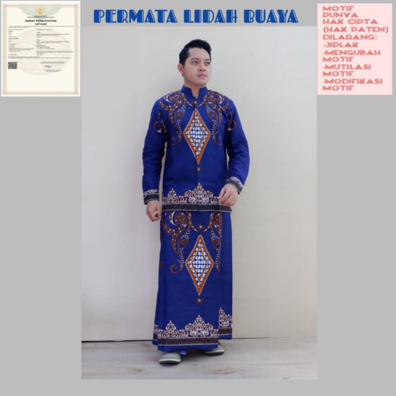 baju Koko setelan sarung