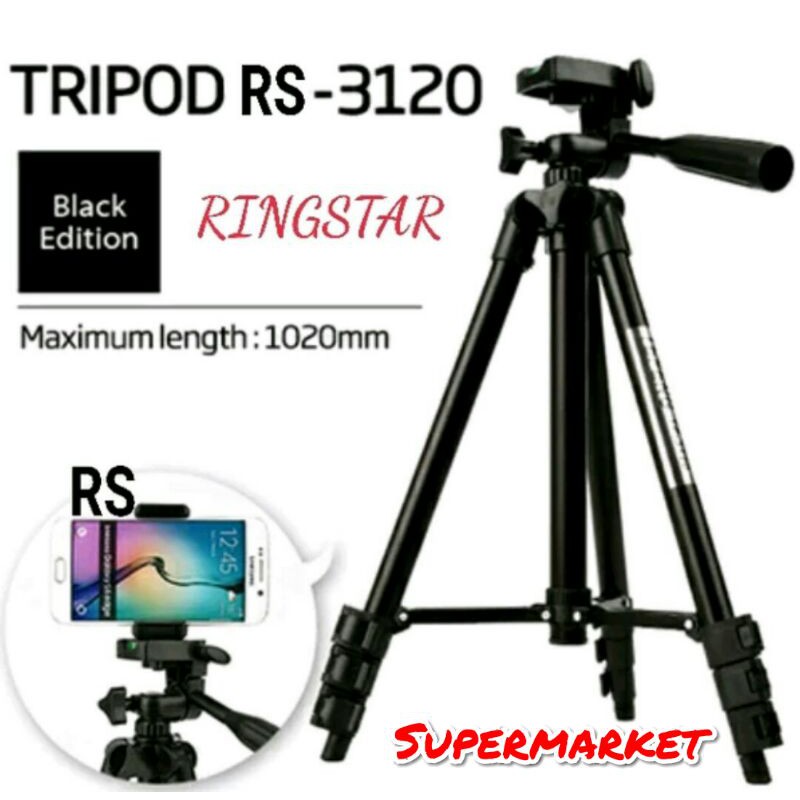 Tripod 1meter merek Ringstar Fullback tipe 3120