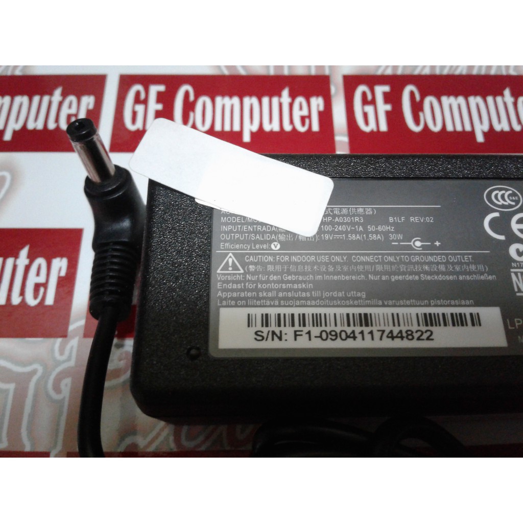 JUAL MURAH ADAPTOR LAPTOP AXIOO 19V 1.58A FOR AXIOO CJM ZYREX SERIES