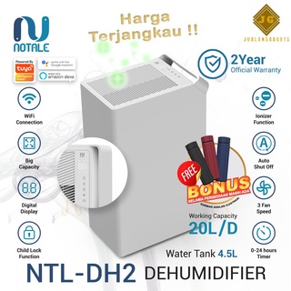 Dehumidifier Notale Milzu Smart Dehumidifier 20L/hari - Garansi Resmi